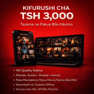 Kifurushi cha Mwezi tsh3000